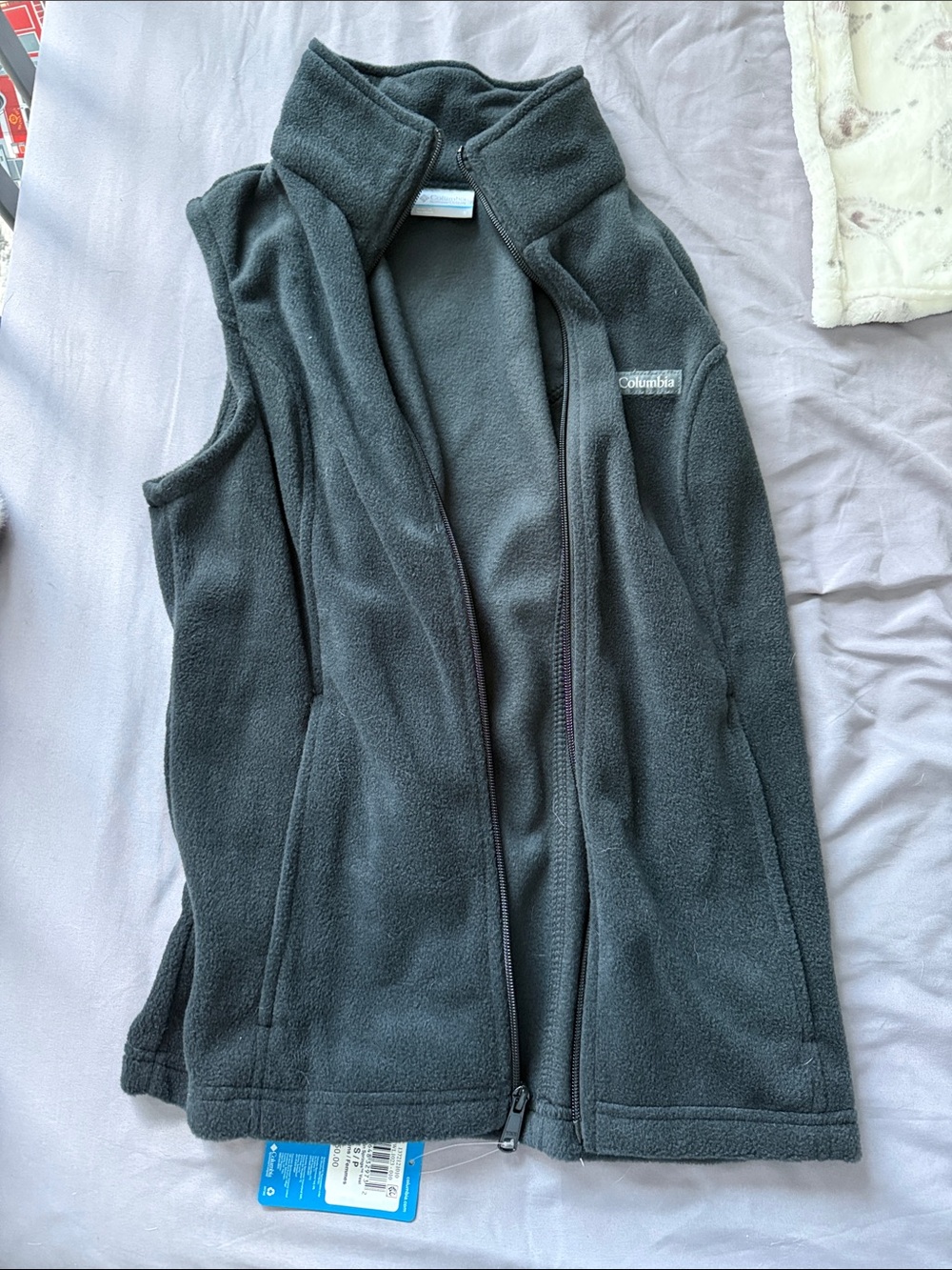 Columbia Black Women's Sleeveless Fleece Vest